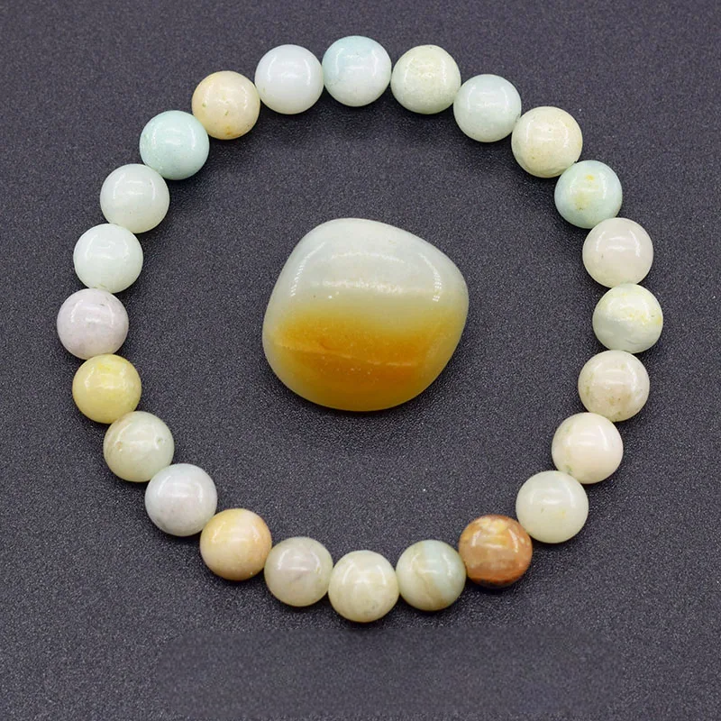 Bracelet en Perles - NaturalStoneBracelet™ - Pierre d'Amazon