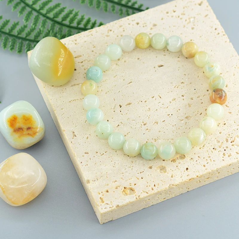 Bracelet en Perles - NaturalStoneBracelet™ - Pierre d'Amazon